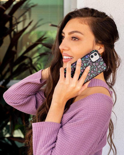 Always Vibing | Glow In The Dark Retro Case iPhone Case get.casely