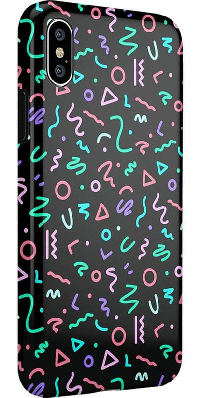 Always Vibing | Glow In The Dark Retro Case iPhone Case get.casely