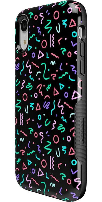 Always Vibing | Glow In The Dark Retro Case iPhone Case get.casely