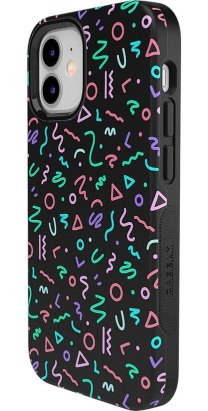 Always Vibing | Glow In The Dark Retro Case iPhone Case get.casely