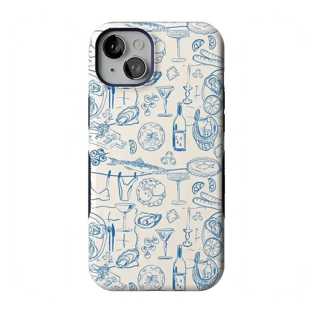 Amalfi Aperitivo | Dolce Vita Case iPhone Case get.casely Bold Flex + MagSafe® iPhone 15 Plus