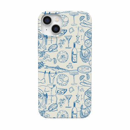 Amalfi Aperitivo | Dolce Vita Case iPhone Case get.casely Classic + MagSafe® iPhone 14 Plus