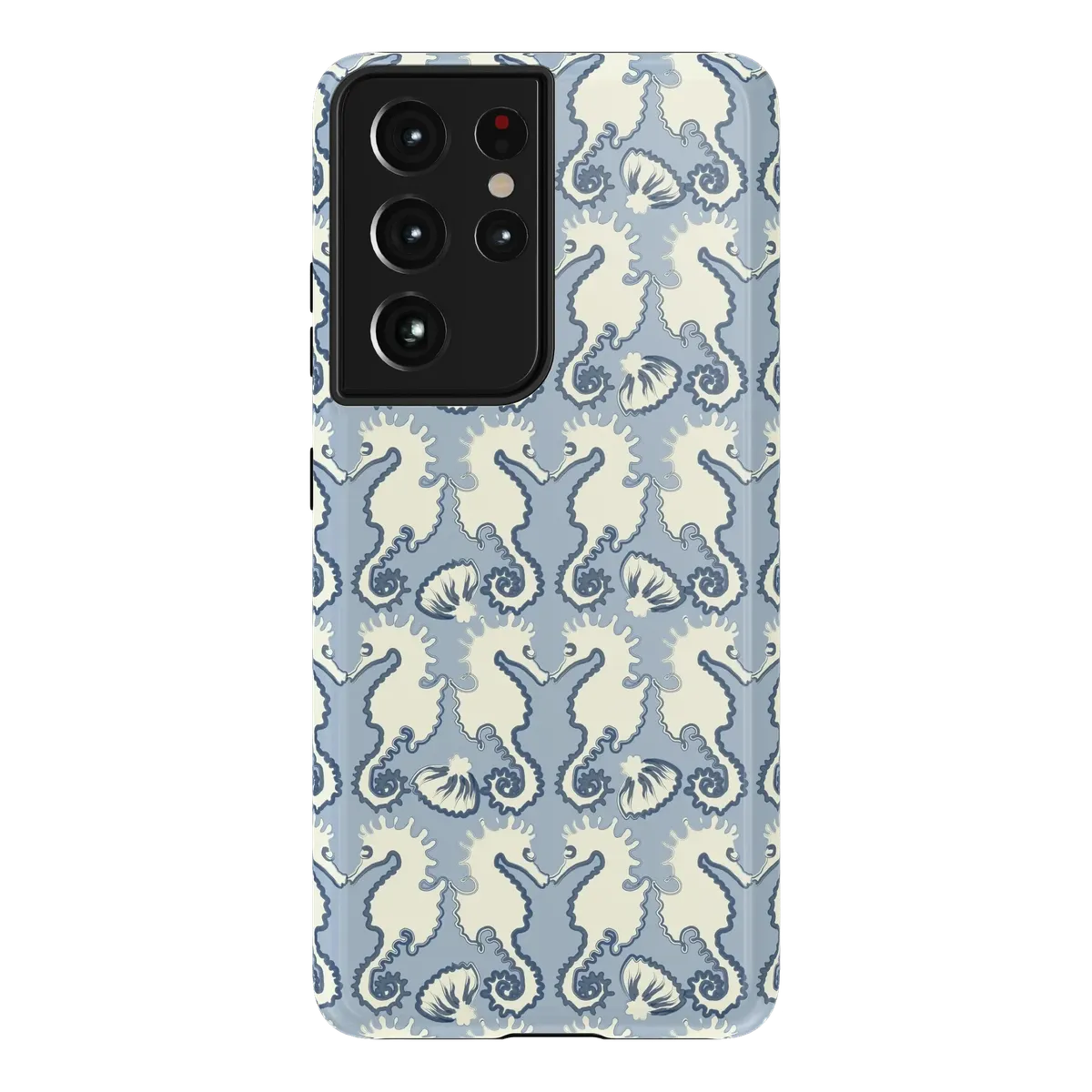 Seahorse Drift | Coastal Blues Case - Galaxy S21 Ultra