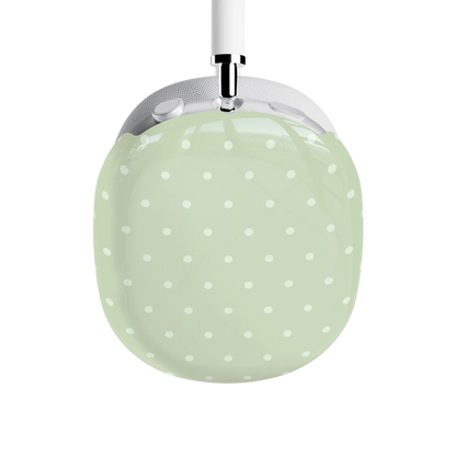 On the Dot | Green Polka Dot AirPods Max Case