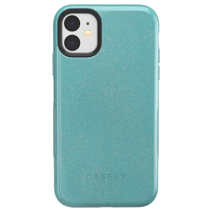 Aquamarine | Ocean Blue Shimmer Case iPhone Case get.casely Bold iPhone 11