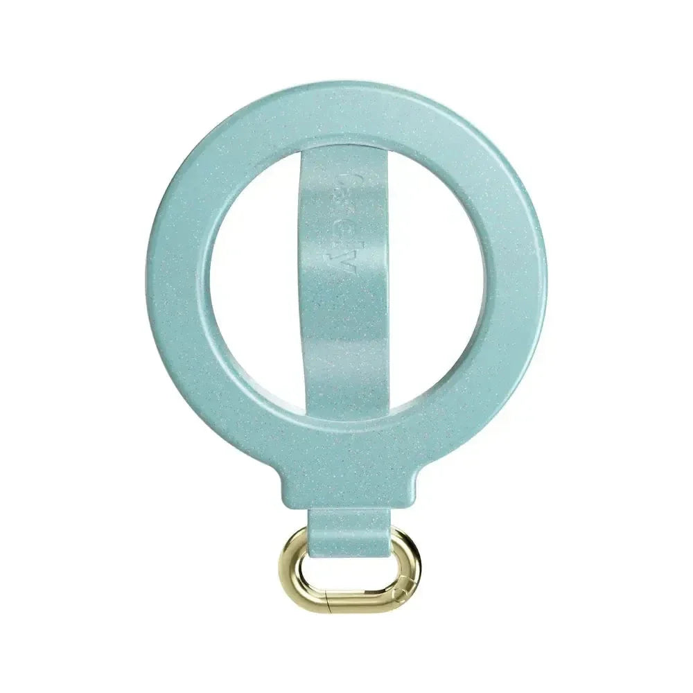 Aquamarine | Ocean Blue Shimmer MagRing+ with Keychain MagRing+ get.casely