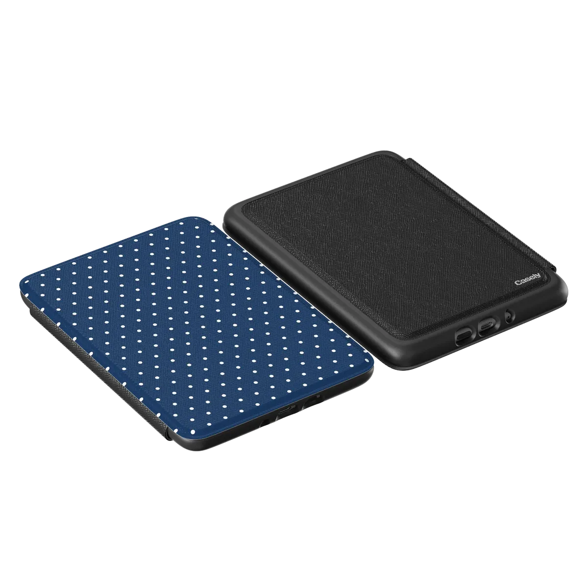 On the Dot | Navy Polka Dot Kindle Case