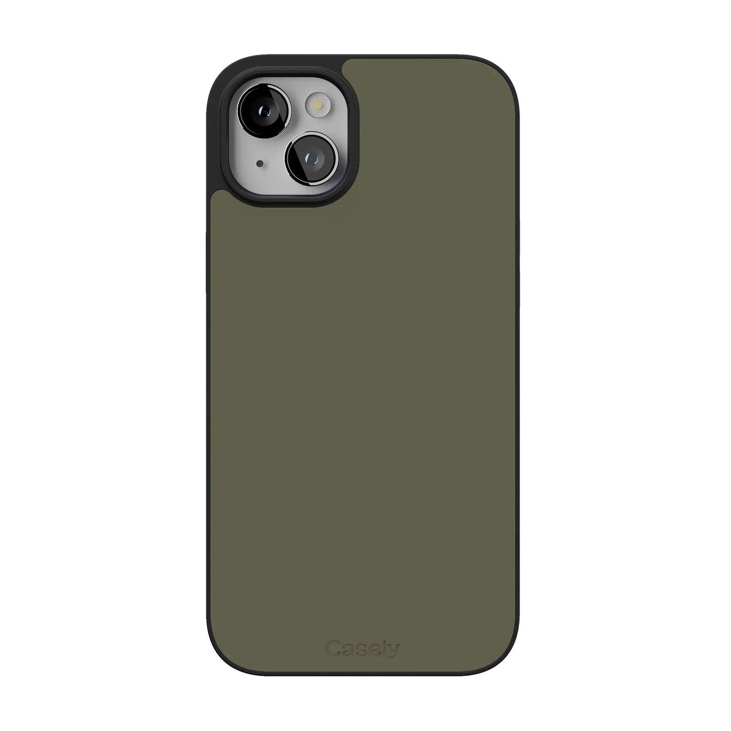 Army Green | The Boyfriend Collection Phone Case get.casely Align + MagSafe® iPhone 15 Plus