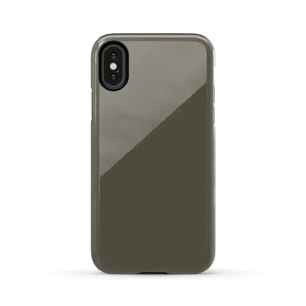 Army Green | The Boyfriend Collection Phone Case get.casely Essential iPhone X / XS