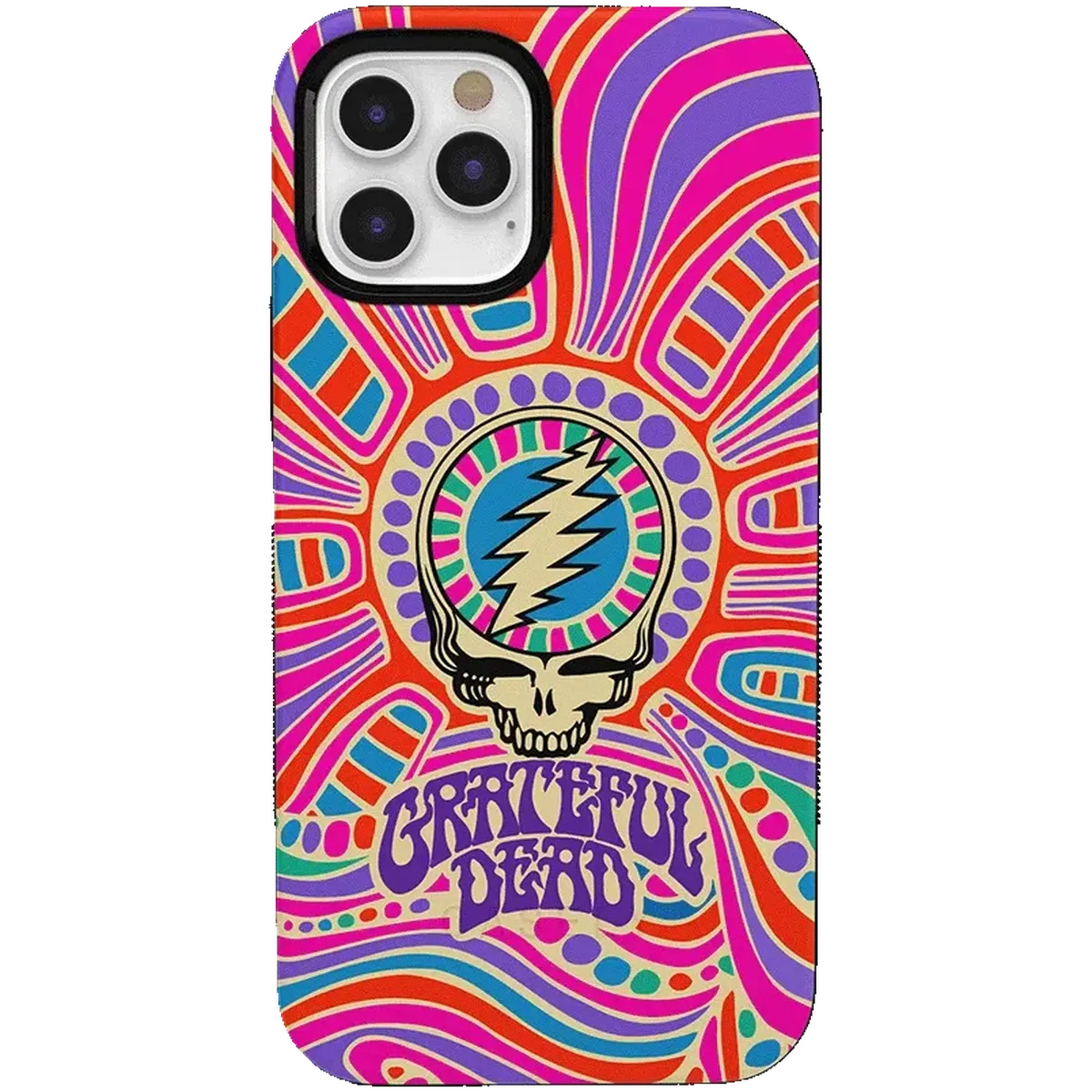 Art of Chaos | Grateful Dead Skull Case iPhone Case get.casely Bold + MagSafe® iPhone 12 Pro Max