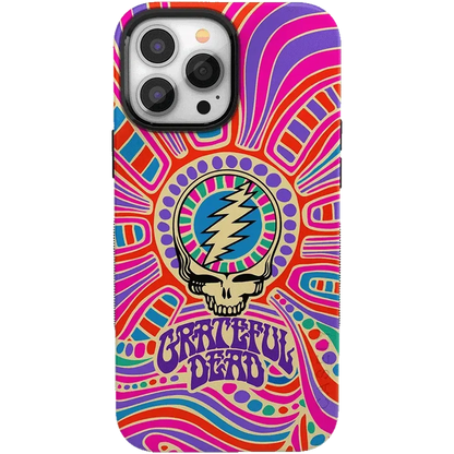 Art of Chaos | Grateful Dead Skull Case iPhone Case get.casely Bold + MagSafe® iPhone 13 Pro Max