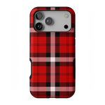 As if! | Red Plaid Case Phone Case get.casely Bold Flex + MagSafe® iPhone 17 Pro Max