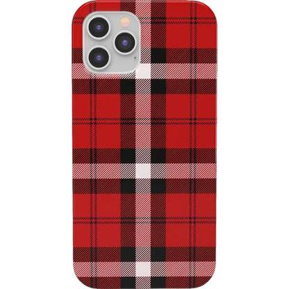 As if! | Red Plaid iPhone Case iPhone Case get.casely Classic iPhone 11 Pro