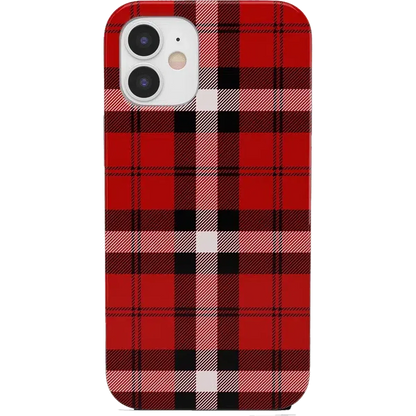 As if! | Red Plaid iPhone Case iPhone Case get.casely Classic iPhone 11