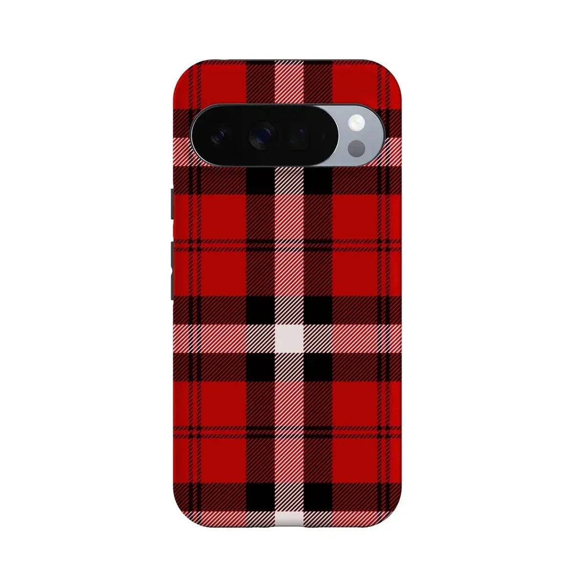 As if! | Red Plaid Case Phone Case get.casely Essential + MagSafe® Google Pixel 10 Pro XL