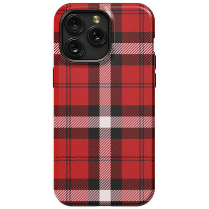 As if! | Red Plaid iPhone Case iPhone Case get.casely