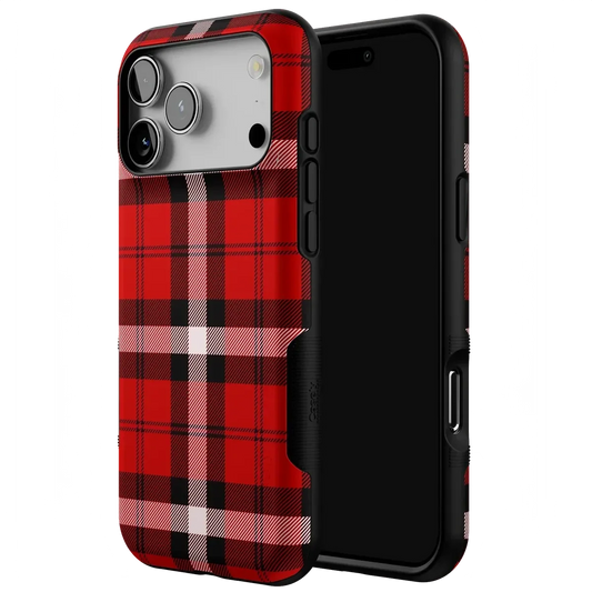 As if! | Red Plaid Case Phone Case get.casely