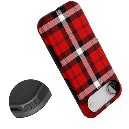 As if! | Red Plaid Case Phone Case get.casely