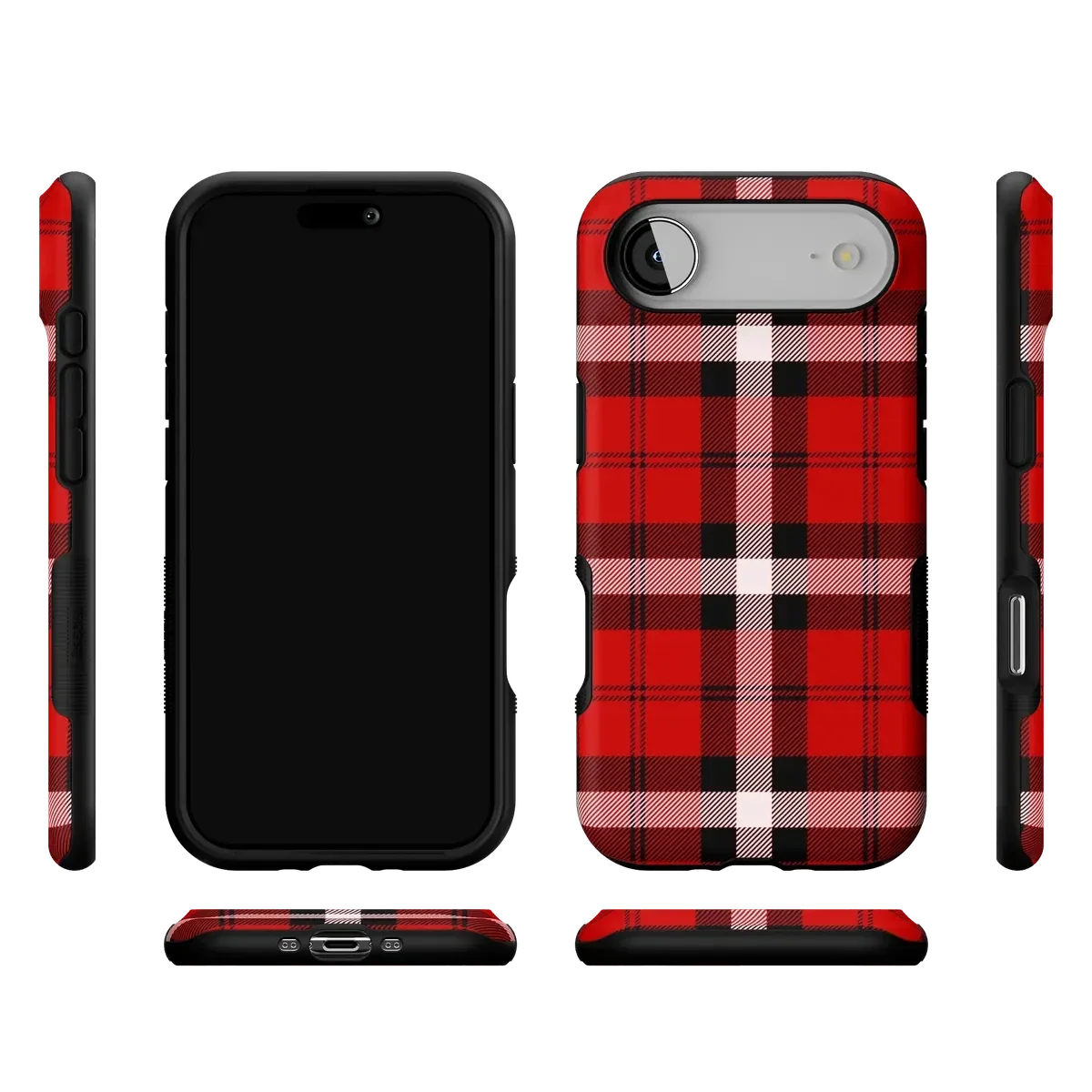 As if! | Red Plaid Case Phone Case get.casely