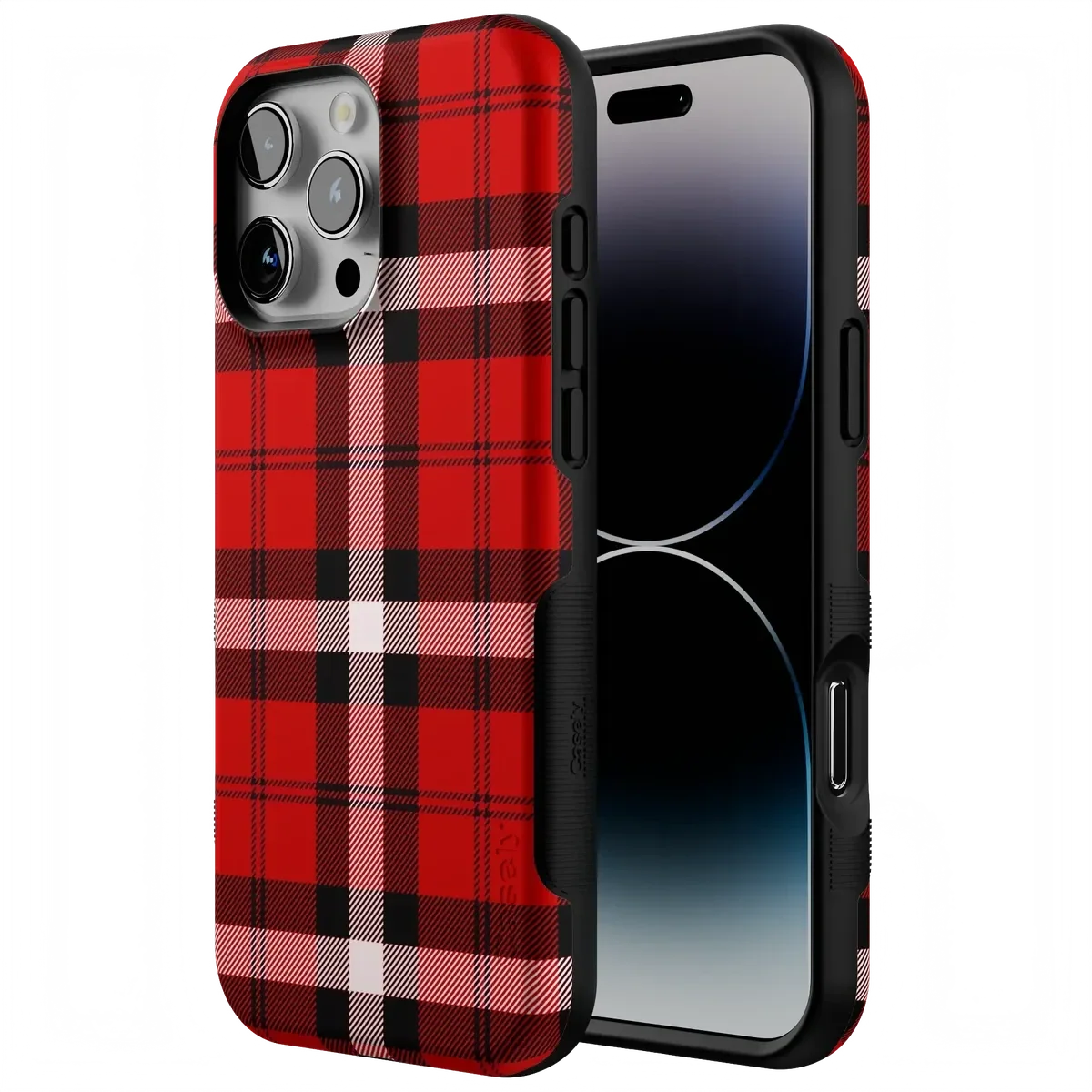 As if! | Red Plaid Case Phone Case get.casely