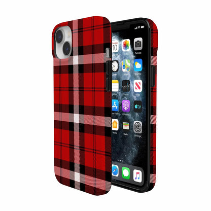 As if! | Red Plaid Case Phone Case get.casely