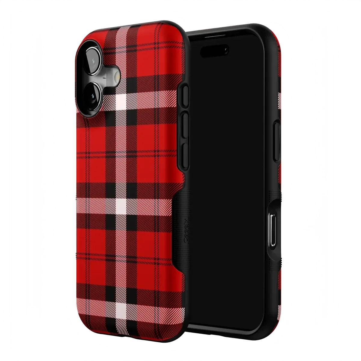 As if! | Red Plaid Case Phone Case get.casely