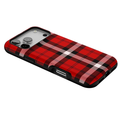 As if! | Red Plaid Case Phone Case get.casely
