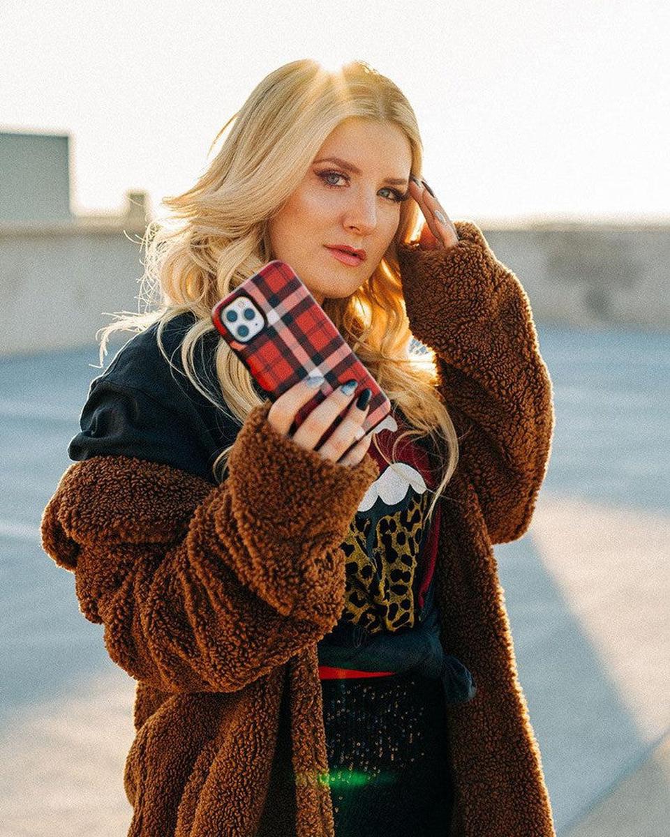 As if! | Red Plaid iPhone Case iPhone Case get.casely