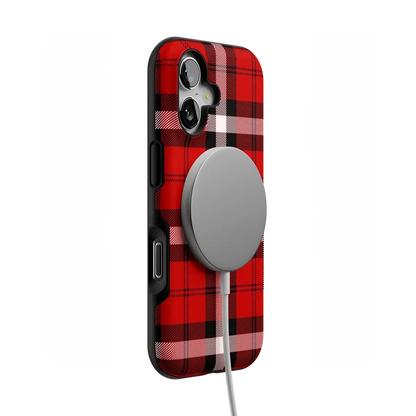 As if! | Red Plaid Case Phone Case get.casely