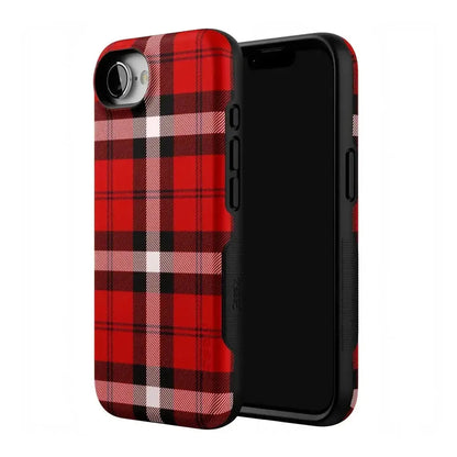 As if! | Red Plaid Case Phone Case get.casely