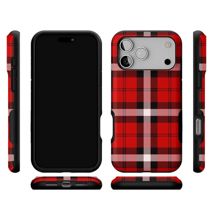 As if! | Red Plaid Case Phone Case get.casely