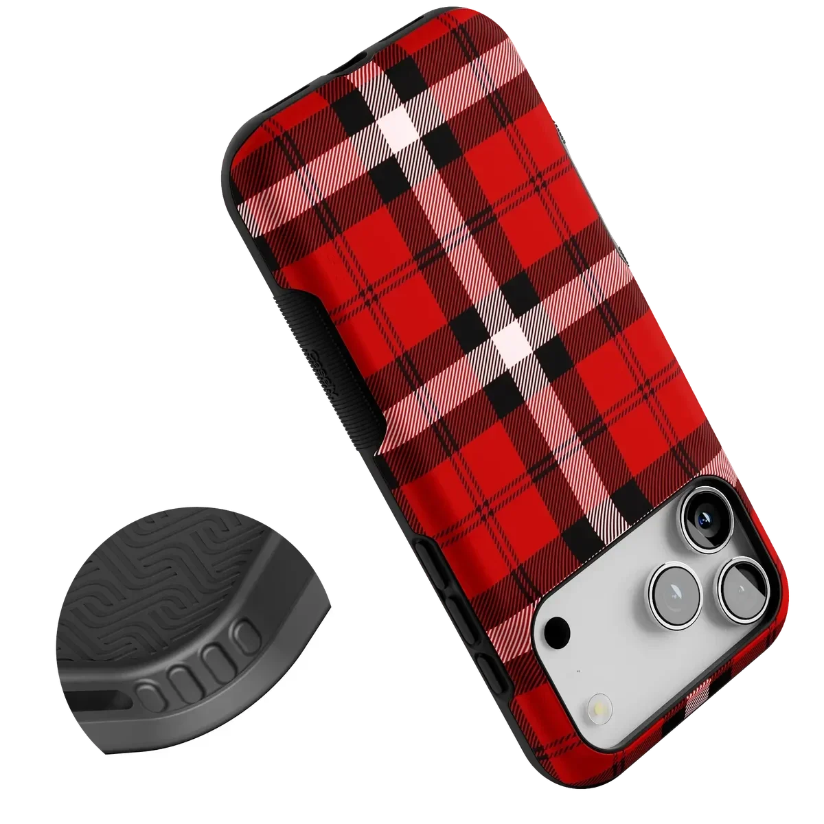 As if! | Red Plaid Case Phone Case get.casely