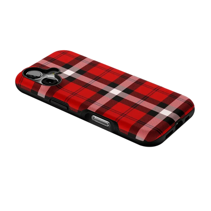 As if! | Red Plaid Case Phone Case get.casely