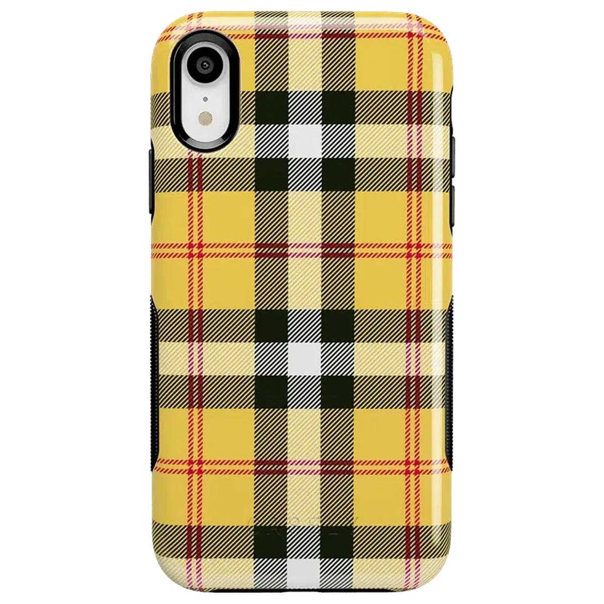 As if! | Yellow Plaid iPhone Case iPhone Case get.casely