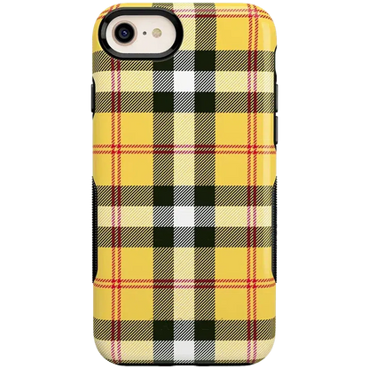 As if! | Yellow Plaid iPhone Case iPhone Case get.casely