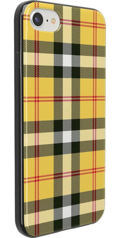 As if! | Yellow Plaid iPhone Case iPhone Case get.casely
