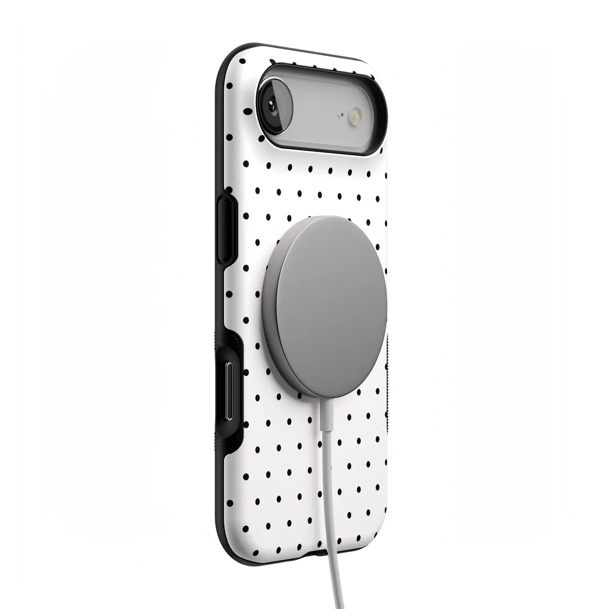 On the Dot | Black Polka Dot Case