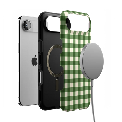 Checked Twice | Green Plaid Case