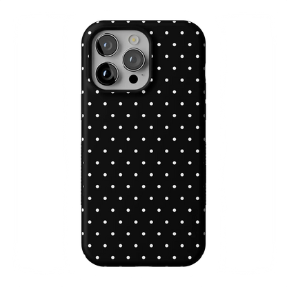 On the Dot | White Polka Dot Case