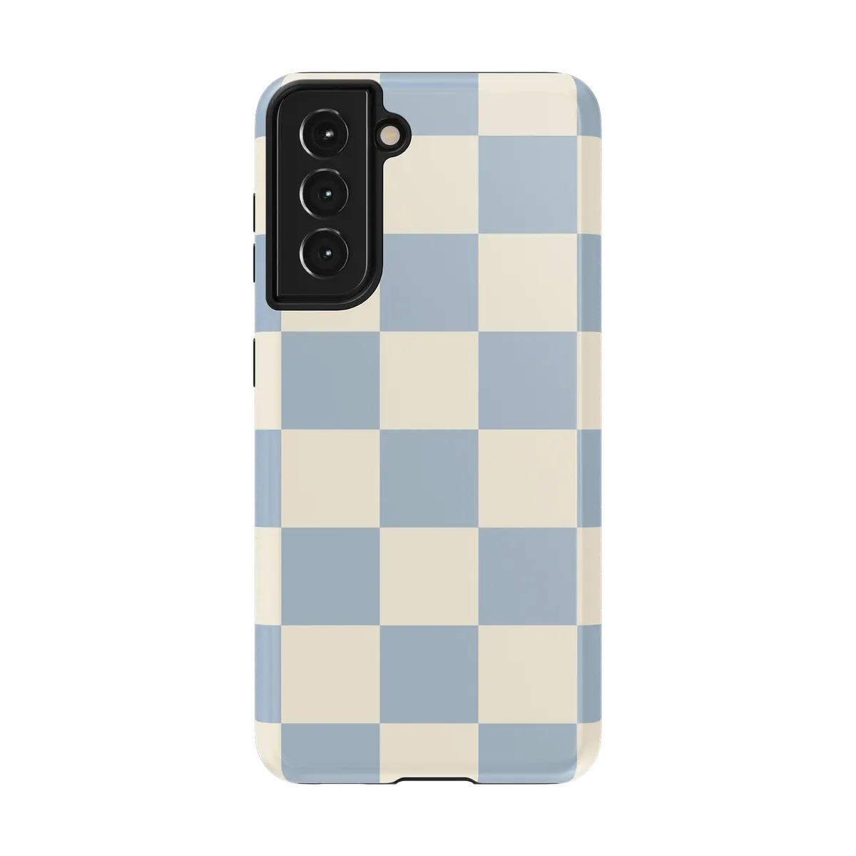 Fit Check | Light Blue Checkerboard Case - Galaxy S21