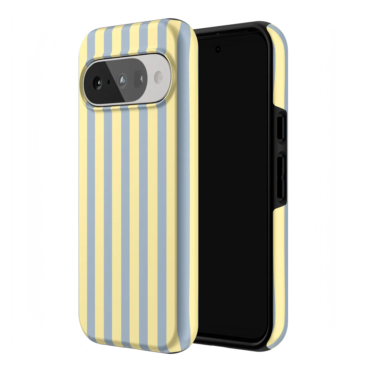 Coastline Stripes | Blue & Yellow Case