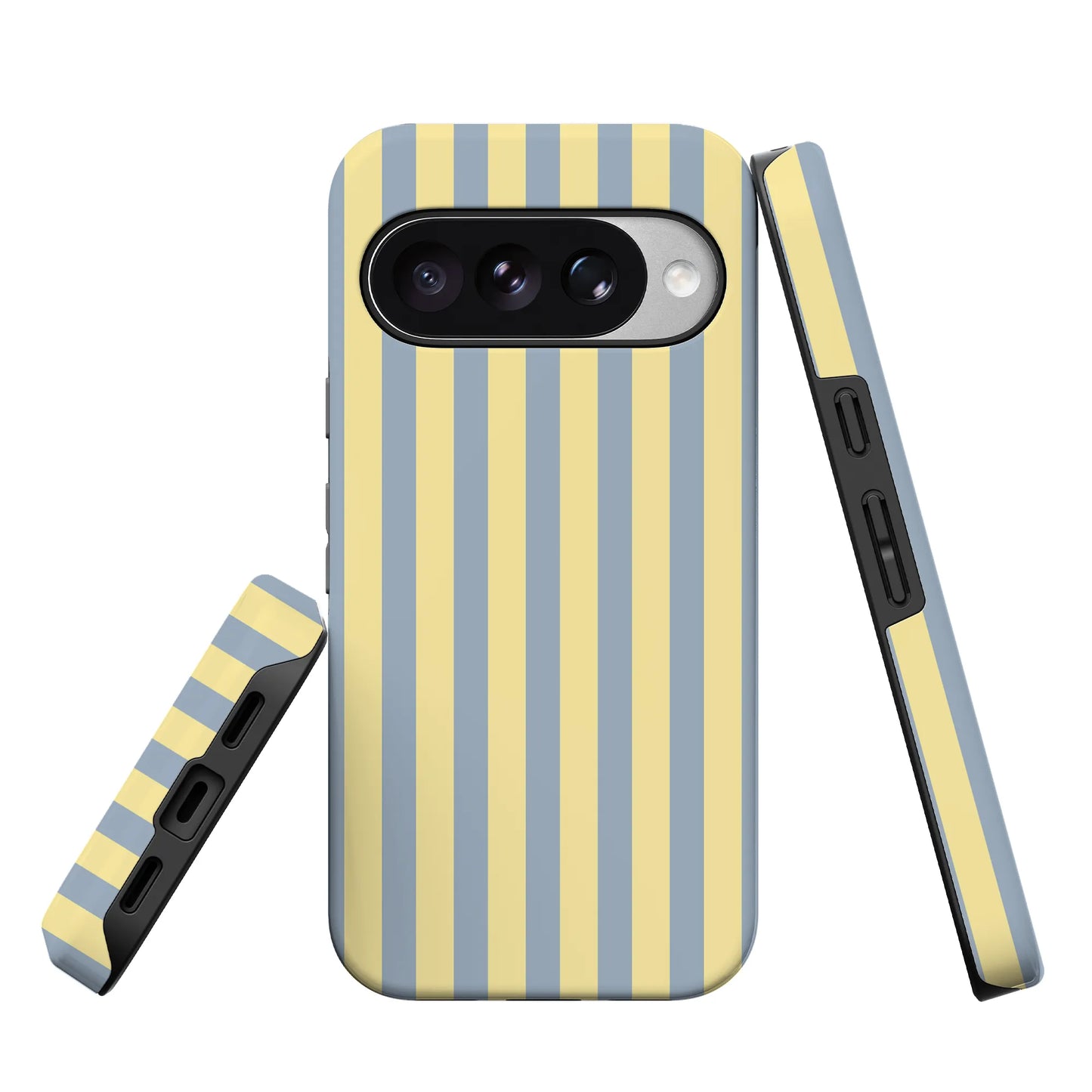 Coastline Stripes | Blue & Yellow Case