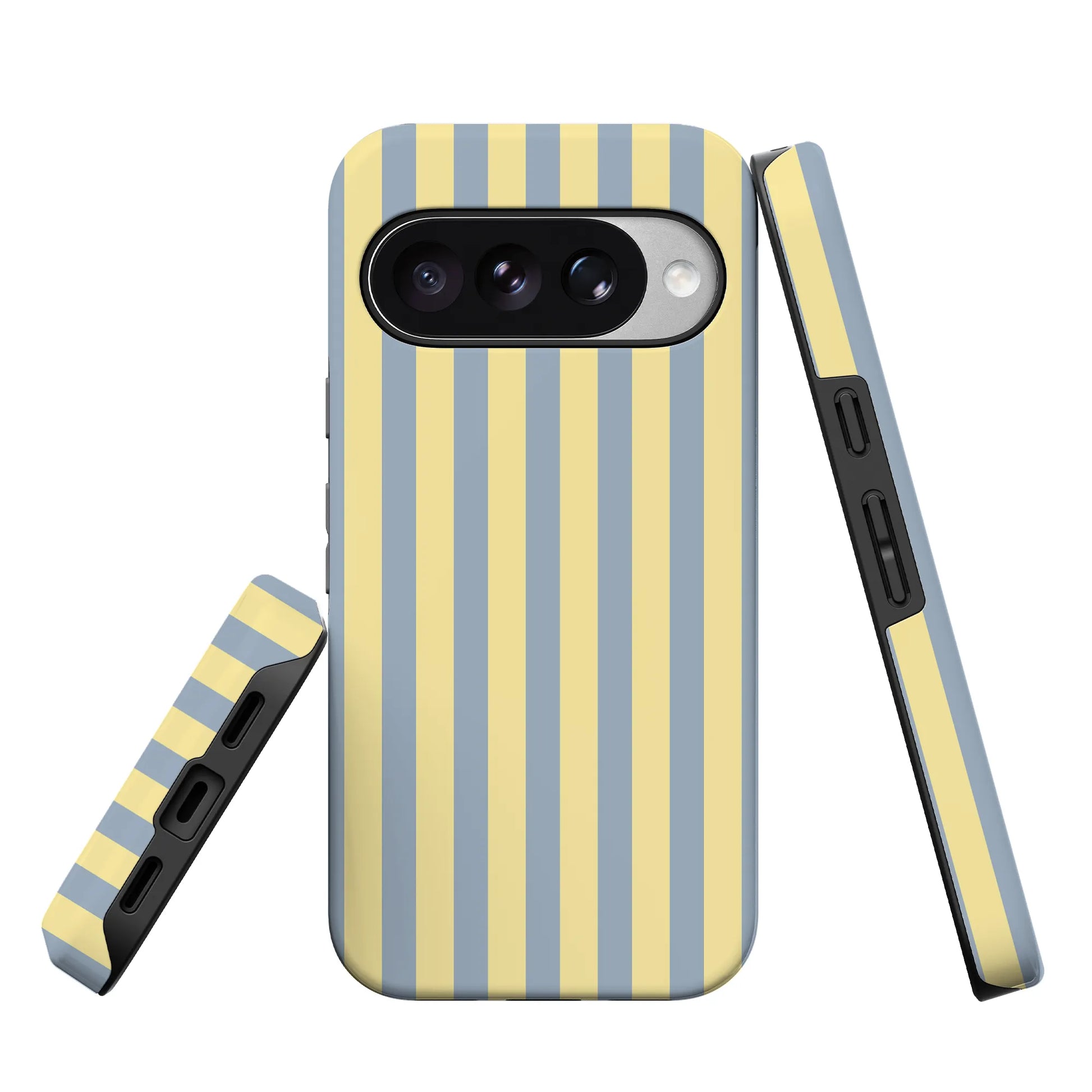 Coastline Stripes | Blue & Yellow Case