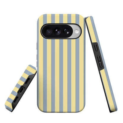 Coastline Stripes | Blue & Yellow Case