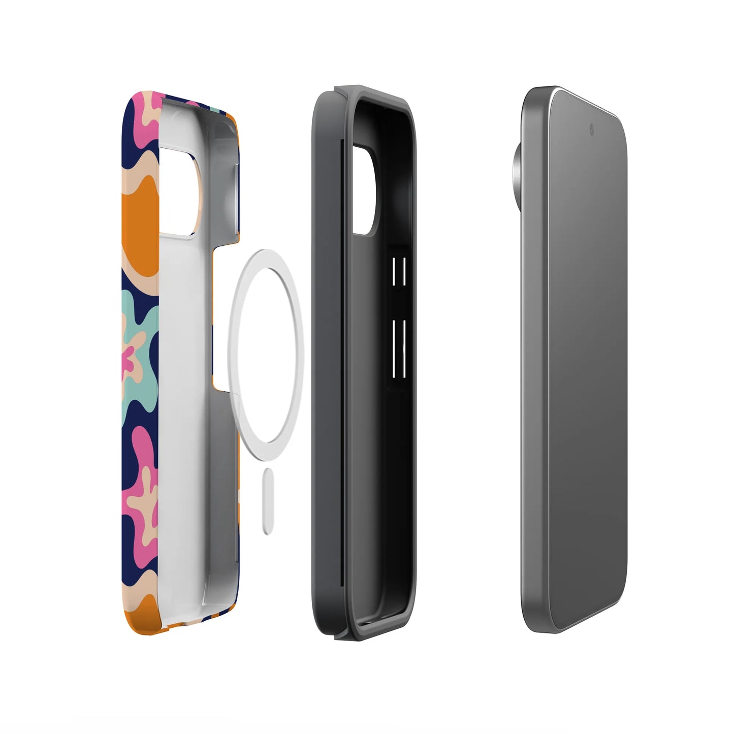 Midnight Color Splash | Abstract Retro Google Pixel Case