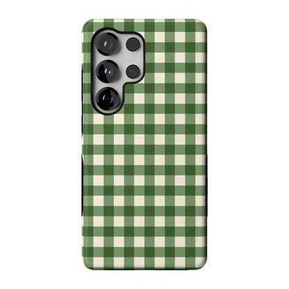 Checked Twice | Green Plaid Case