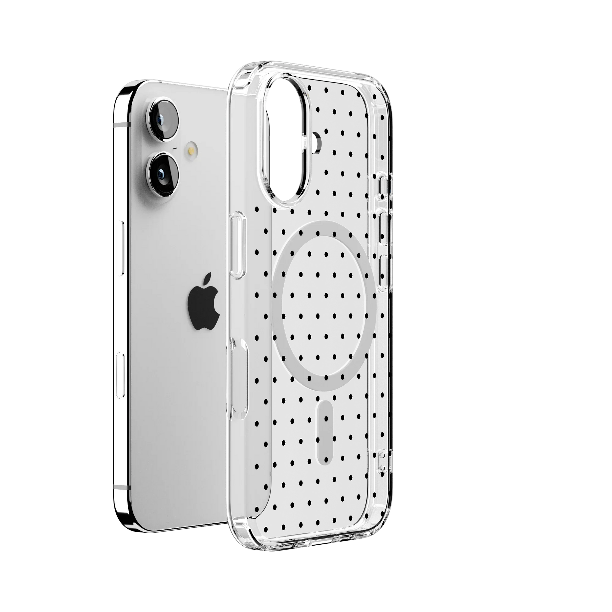 On the Dot | Black Polka Dot Case