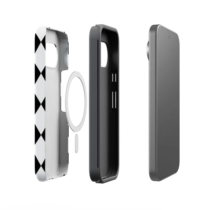 Black Checkerboard | High Contrast Design Case