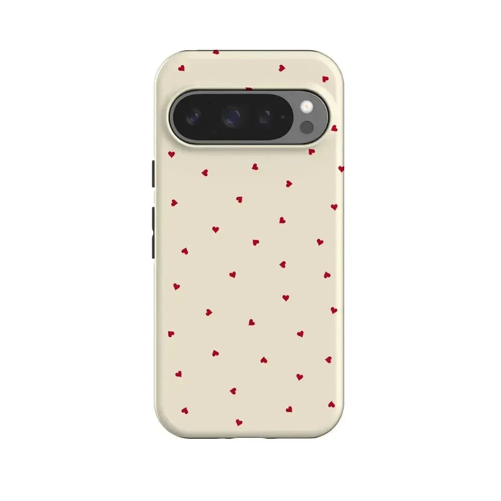 Be Mine | Tiny Hearts Case Phone Case Casetry Essential + MagSafe® Google Pixel 10 Pro