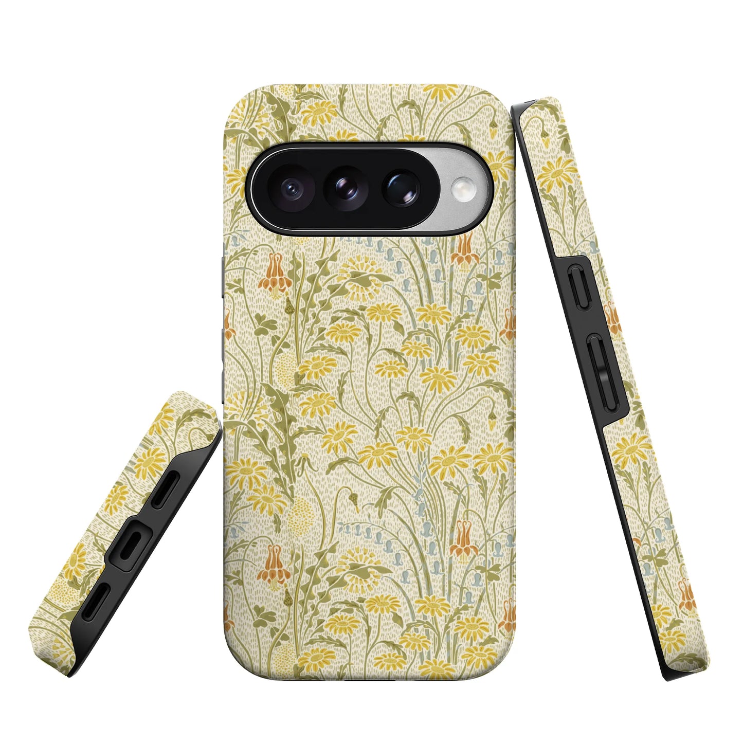 Boho Blooms | Golden Floral Case